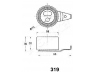 ASHIKA 45-03-319 įtempiklis, paskirstymo diržas 
 Diržinė pavara -> Paskirstymo diržas/komplektas -> Dirželio įtempiklis (įtempimo blokas)
RF71-12-700C, RFC6-12-700
