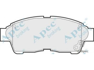 APEC braking PAD792 stabdžių trinkelių rinkinys, diskinis stabdys 
 Techninės priežiūros dalys -> Papildomas remontas
0446505010, 0446512500, 0446512540