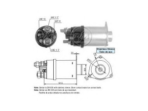 ERA 227734 solenoidinis jungiklis, starteris