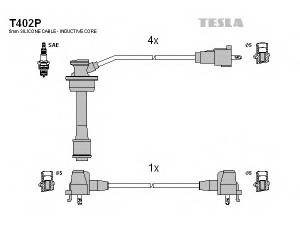 TESLA T402P uždegimo laido komplektas 
 Kibirkšties / kaitinamasis uždegimas -> Uždegimo laidai/jungtys
90919-21524