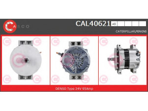 CASCO CAL40621AS kintamosios srovės generatorius
287A703, 2267683, 2357133