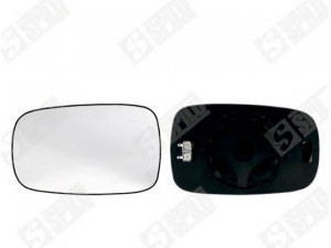 SPILU 12489 veidrodėlio stiklas, išorinis veidrodėlis 
 Kėbulas -> Keleivių kabina -> Veidrodėlis
7701054752, 7701054753