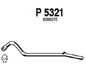 FENNO P5321 išleidimo kolektorius 
 Išmetimo sistema -> Išmetimo vamzdžiai
8386104, 9396375