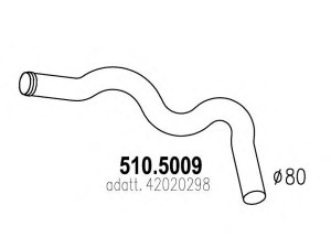 ASSO 510.5009 išleidimo kolektorius
42020298