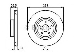 BOSCH 0 986 478 977 stabdžių diskas 
 Stabdžių sistema -> Diskinis stabdys -> Stabdžių diskas
26300 AC041, 26300 AE060, 26300 FE010