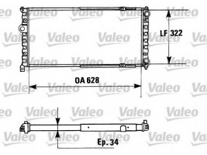 VALEO 730945 radiatorius, variklio aušinimas 
 Aušinimo sistema -> Radiatorius/alyvos aušintuvas -> Radiatorius/dalys
6K0121253A, 6K0121253A