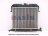 AKS DASIS 150390N radiatorius, variklio aušinimas 
 Aušinimo sistema -> Radiatorius/alyvos aušintuvas -> Radiatorius/dalys
1300012, 1300130, 90231319, 90443401