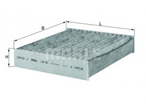 KNECHT LAK 251 filtras, salono oras 
 Techninės priežiūros dalys -> Techninės priežiūros intervalai
4548300018, A4548300018, MR958017