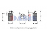 AKS DASIS 801050N džiovintuvas, oro kondicionierius 
 Oro kondicionavimas -> Džiovintuvas
357820191C, 357820191D