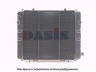 AKS DASIS 151100N radiatorius, variklio aušinimas 
 Aušinimo sistema -> Radiatorius/alyvos aušintuvas -> Radiatorius/dalys
1302176, 90122575