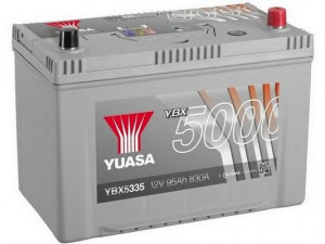 YUASA YBX5335 starterio akumuliatorius 
 Elektros įranga -> Akumuliatorius