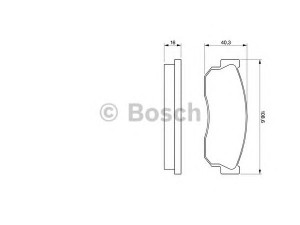 BOSCH 0 986 469 580 stabdžių trinkelių rinkinys, diskinis stabdys 
 Techninės priežiūros dalys -> Papildomas remontas
41060 01A25, 41060 01A85, 41060 12A25