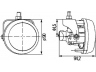 HELLA 1N0 009 295-801 rūko žibintų rinkinys; posūkio žibinto rinkinys
77512731, R01010079