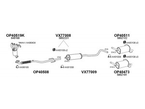 VENEPORTE 400484 išmetimo sistema 
 Išmetimo sistema -> Išmetimo sistema, visa