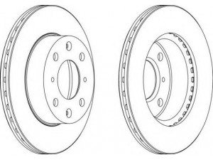 FERODO DDF289 stabdžių diskas 
 Dviratė transporto priemonės -> Stabdžių sistema -> Stabdžių diskai / priedai
45251SA5670, 45251SA5740