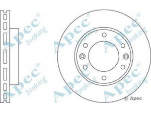 APEC braking DSK2565 stabdžių diskas 
 Dviratė transporto priemonės -> Stabdžių sistema -> Stabdžių diskai / priedai
517124D200