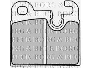 BORG & BECK BBP1255 stabdžių trinkelių rinkinys, diskinis stabdys 
 Techninės priežiūros dalys -> Papildomas remontas
34111117981, 34211103209, 34211103746
