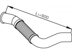 DINEX 54104 išleidimo kolektorius 
 Išmetimo sistema -> Išmetimo vamzdžiai
942.490.3119, 942.490.4219