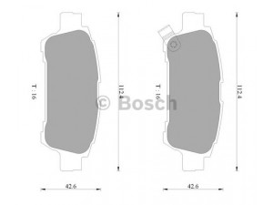 BOSCH 0 986 AB2 673 stabdžių trinkelių rinkinys, diskinis stabdys 
 Techninės priežiūros dalys -> Papildomas remontas
04466 28030, 04466 28050, 04466 28070