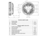 NRF 49078 sankaba, radiatoriaus ventiliatorius 
 Aušinimo sistema -> Radiatoriaus ventiliatorius
500392864, 500395009, 500395009