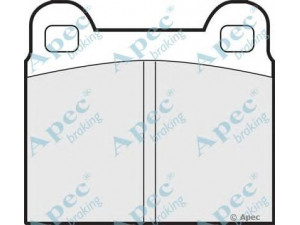 APEC braking PAD119 stabdžių trinkelių rinkinys, diskinis stabdys 
 Techninės priežiūros dalys -> Papildomas remontas
0060711959, 0060727286, 0060729251