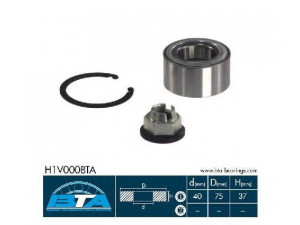 BTA H1V000BTA rato guolio komplektas 
 Ašies montavimas/vairavimo mechanizmas/ratai -> Rato stebulė/montavimas -> Rato guolis