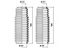 MOOG K150092 gofruotoji membrana, vairavimas 
 Vairavimas -> Gofruotoji membrana/sandarinimai
1094933, 32131096910, 32211139786