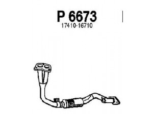 FENNO P6673 išleidimo kolektorius 
 Išmetimo sistema -> Išmetimo vamzdžiai
17410-16710