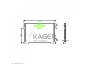 KAGER 94-5330 kondensatorius, oro kondicionierius 
 Oro kondicionavimas -> Kondensatorius
2765000QAG