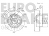EUROBRAKE 5815203228 stabdžių diskas 
 Dviratė transporto priemonės -> Stabdžių sistema -> Stabdžių diskai / priedai
3415598, F32Z2C026A, F32Z2C026A