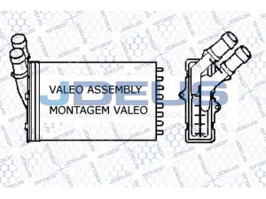 JDEUS 207V12 šilumokaitis, salono šildymas 
 Šildymas / vėdinimas -> Šilumokaitis
644878, 648878, 6488C8, 96103384
