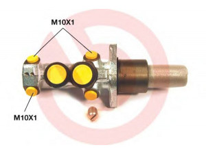 BREMBO M 61 058 pagrindinis cilindras, stabdžiai 
 Stabdžių sistema -> Pagrindinis stabdžių cilindras
460190, 4601A6, 03212024823, 0204123160