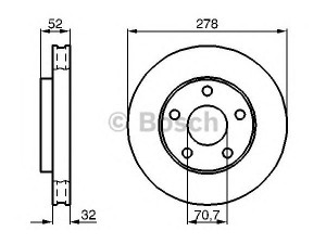 BOSCH 0 986 478 486 stabdžių diskas 
 Stabdžių sistema -> Diskinis stabdys -> Stabdžių diskas
5 69 057, 90542181, 9195293, 90542181