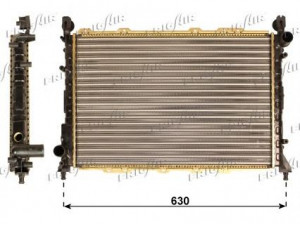 FRIGAIR 0113.3023 radiatorius, variklio aušinimas 
 Aušinimo sistema -> Radiatorius/alyvos aušintuvas -> Radiatorius/dalys
60586994, 60590292, 71735378, 71735411