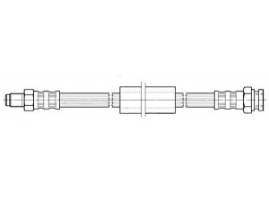 FERODO FHY2897 stabdžių žarnelė 
 Stabdžių sistema -> Stabdžių žarnelės
7910022622