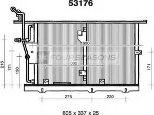 STANDARD F4-53176 kondensatorius, oro kondicionierius 
 Oro kondicionavimas -> Kondensatorius
129 830 02 70, A129 830 02 70