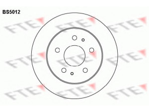 FTE BS5012 stabdžių diskas 
 Stabdžių sistema -> Diskinis stabdys -> Stabdžių diskas
43512-87402, 43512-87402-000