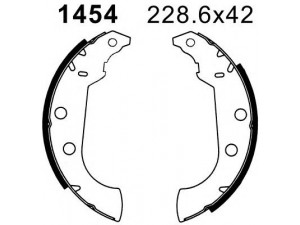 BSF 01454 stabdžių trinkelių komplektas 
 Techninės priežiūros dalys -> Papildomas remontas
424155, 4241G6, 4241J0, 4241K1