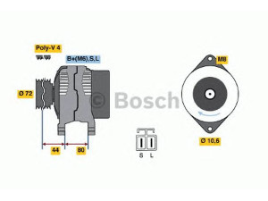 BOSCH 0 986 037 061 kintamosios srovės generatorius 
 Elektros įranga -> Kint. sr. generatorius/dalys -> Kintamosios srovės generatorius
A 005 T 41592, A 005 T 41592 B