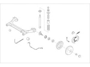 DELPHI SEAT-02914-R rato pakaba 
 Ašies montavimas/vairavimo mechanizmas/ratai -> Prekių paieška pagal schemą