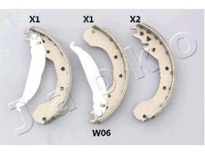 JAPKO 55W06 stabdžių trinkelių komplektas 
 Techninės priežiūros dalys -> Papildomas remontas
96298282