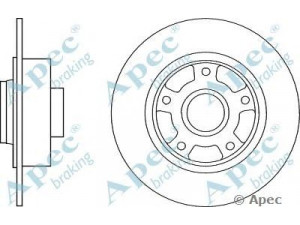 APEC braking DSK2843 stabdžių diskas 
 Stabdžių sistema -> Diskinis stabdys -> Stabdžių diskas
432006506R