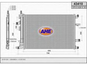 AHE 43410 kondensatorius, oro kondicionierius 
 Oro kondicionavimas -> Kondensatorius
31267200