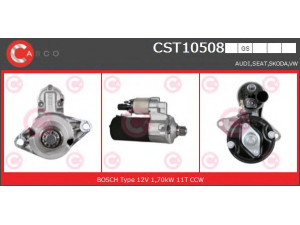 CASCO CST10508GS starteris 
 Elektros įranga -> Starterio sistema -> Starteris
02E911024A, 02E911024AX