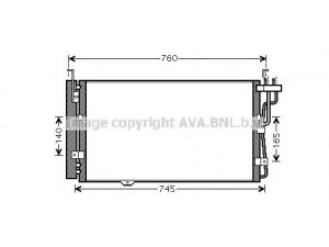 AVA QUALITY COOLING KA5104 kondensatorius, oro kondicionierius