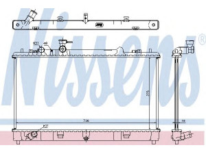 NISSENS 68507 radiatorius, variklio aušinimas 
 Aušinimo sistema -> Radiatorius/alyvos aušintuvas -> Radiatorius/dalys
LF4J-15-200 B, LFH415200, LFY115SB0