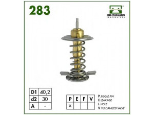 MTE-THOMSON 283.80 termostatas, aušinimo skystis 
 Aušinimo sistema -> Termostatas/tarpiklis -> Thermostat
119.200.00.15, 119.203.01.75