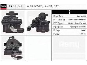 DELCO REMY DSP6958 hidraulinis siurblys, vairo sistema 
 Vairavimas -> Vairo pavara/siurblys