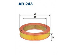 FILTRON AR243 oro filtras 
 Techninės priežiūros dalys -> Techninės priežiūros intervalai
115, IIM115, 5003609, 5005822, 5017025
