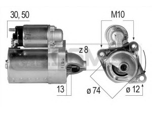 MESSMER 220118 starteris 
 Elektros įranga -> Starterio sistema -> Starteris
36100-2X000, 0K30A-18400, OK30A-18400